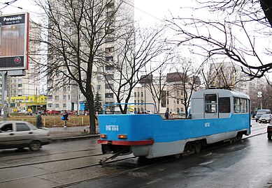 МГП-1 в Харькове на базе Татры Т3, вид сзади