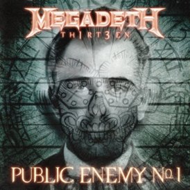 Обложка сингла Megadeth «Public Enemy №1» (2011)