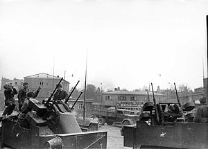 Советские войска в Данциге (март 1945 года).