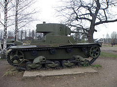 Лёгкий танк Т-26 образца 1933 года