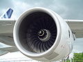 Двигатель TRENT900 на самолёте Airbus A380