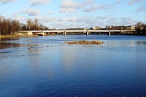 Мост через Ловать в Великих Луках.