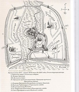 Реконструкция Кромской крепости в начале XVII века