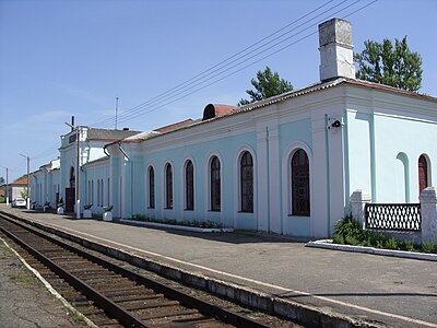 Вокзал станции Торопец
