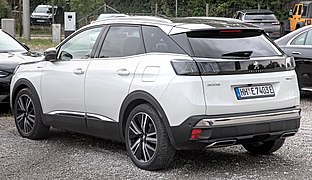 Peugeot 3008в 2021 году