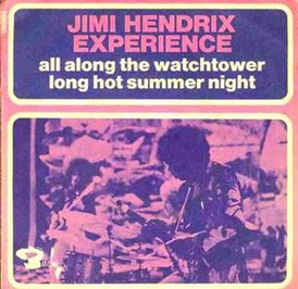 Обложка сингла The Jimi Hendrix Experience «All Along the Watchtower» (1968)