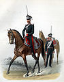 1814—1816. Обер-офицер и рядовой в парадной форме.