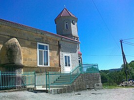 Старинная мечеть в селе Гендарген. Дата постройки - 1890-1907 годы.