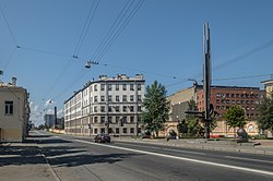 Рижский проспект возле улицы Степана Разина