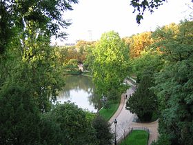 Вид на парк Бют-Шомон