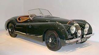 Родстер (спайдер) Jaguar XK120 (1950)