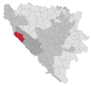 Босанско-Грахово на карте