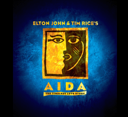 Обложка альбома мюзикла «Аида» «Aida» (2000)