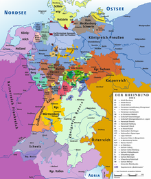 Рейнский союз в 1806 г.px