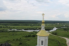 Река Гусь в селе Погост Касимовского района