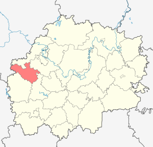 Захаровский район на карте