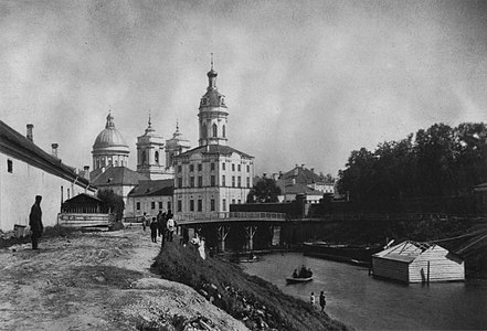 Вид моста в 1880-х годах