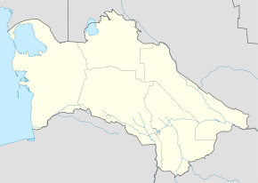 Балканабад на карте