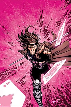 Гамбит на обложке X-Men Origins: Gambit vol. 1 #1 (Август 2009) Художник — Дэвид Ярдин.