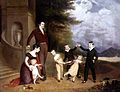 Томас Филлипс - семья графа Гренвила, ок. 1815. Англия