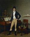 Л-Л. Буальи - Портрет композитора Франсуа-Адриен Бойельдье (ок. 1800)