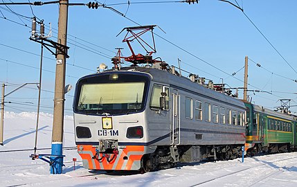 Электромотриса СВ-1М в Барнауле