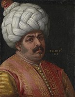 Портрет между 1528 - 1588, султан Селим I, тюрбан завязан «турецким» узлом, Баварские государственные собрания картин