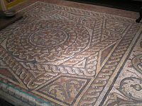 Романская мозаика в Музее Лондона