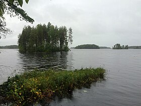 Вид с юго-западного берега