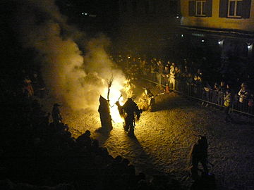 Шествие Крампусов в Доббьяко (декабрь, 2008)