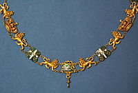 Орденская цепь Большого креста (центральный фрагмент)