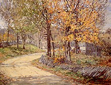 Autumn Roadside, Kentucky, 1903