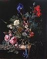 Цветы в серебряной вазе (1663)