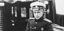 Штурман Владимир Колчак в 1917 году.
