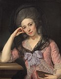 Портрет Элизабет Херви, 4-й маркизы Бристоль. Между 1778 и 1779 гг. Холст, масло. Музей истории искусств, Вена
