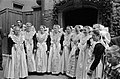 Лужичанки-католички из Баутцена в народных костюмах, 1950-е гг.