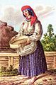 Женский бойковский костюм села Тисов. 1837 г., тот же автор