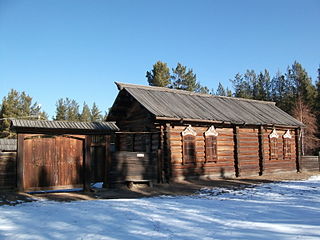 Дом Зайцева из села Надеино, 1897 г.