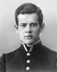 Выпускник гимназии Сергей Лукьянов 5 июня 1908 год
