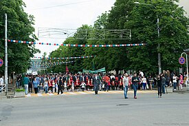 Памятное шествие в Майкопе