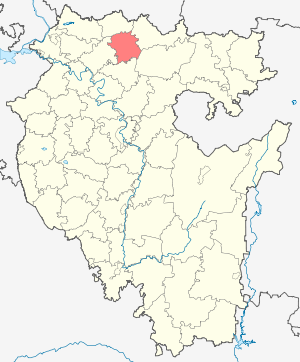 Балтачевский район на карте