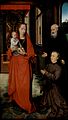 Ханс Мемлинг. Мадонна со св. Антонием и донатором. 1472