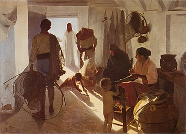 Друзья Иисуса, 1900, Музей Прадо, Мадрид.