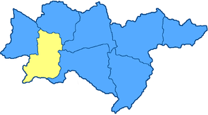 Екатеринославский уезд на карте
