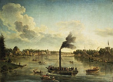 Вид островов в Санкт-Петербурге (1815). Эрмитаж