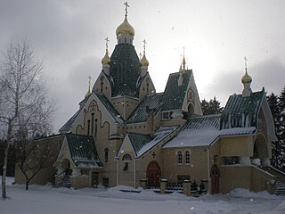 Троицкий Собор в Свято-Троицком монастыре в Джорданвилле, США