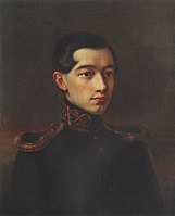 Портрет мичмана Александра Николаевича Ладыгина, 1907 г. (ЦВММ)