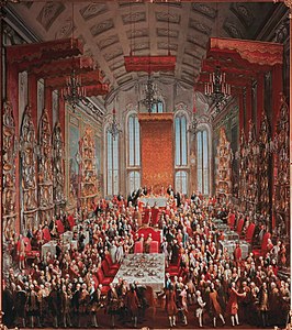 Коронационный пир в честь императора Иосифа II (1765)