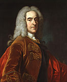 Портрет Ричарда Темпла. Ок. 1740. Холст, масло. Национальная портретная галерея, Лондон