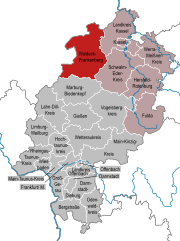 Вальдек-Франкенберг на карте